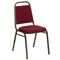 Emma and Oliver Trapezoidal Back Stacking Banquet Dining Chair - 1.5" Thick Seat